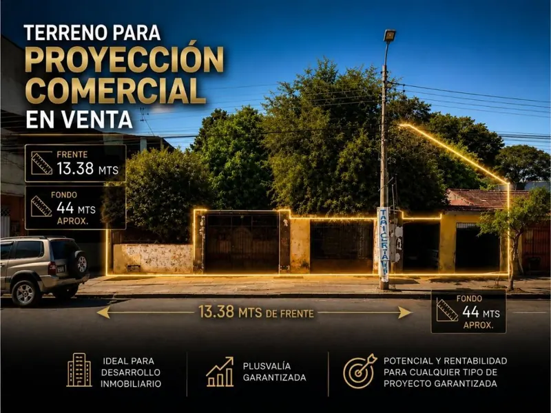 545 m² commercial lot for sale on Av. Omar Chávez: foto 4 de 7