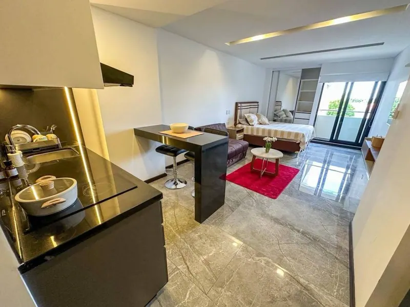 Brand-new furnished studio for rent in the Ares building: foto 3 de 8
