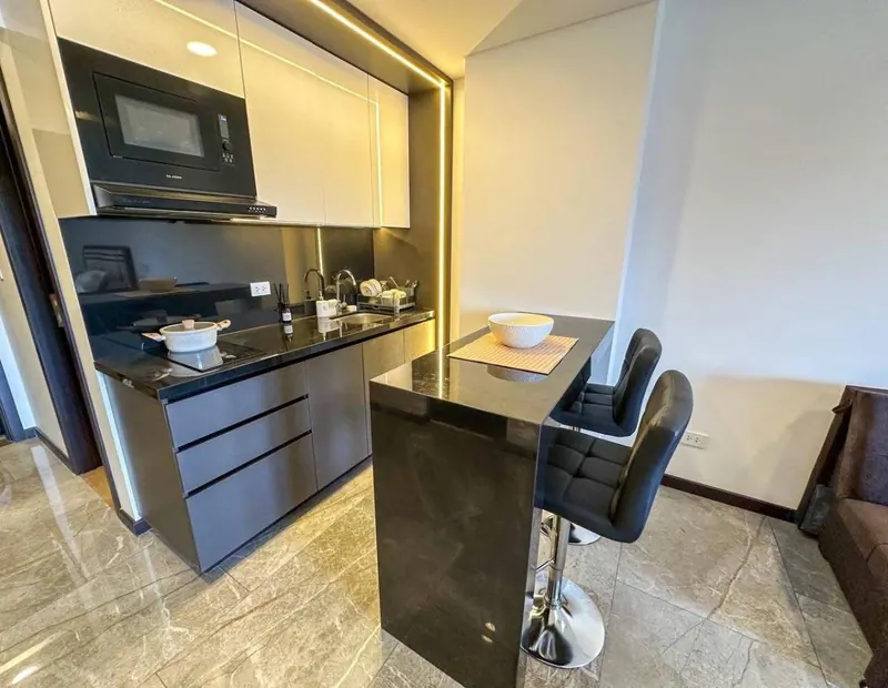 Brand-new furnished studio for rent in the Ares building: foto 5 de 8
