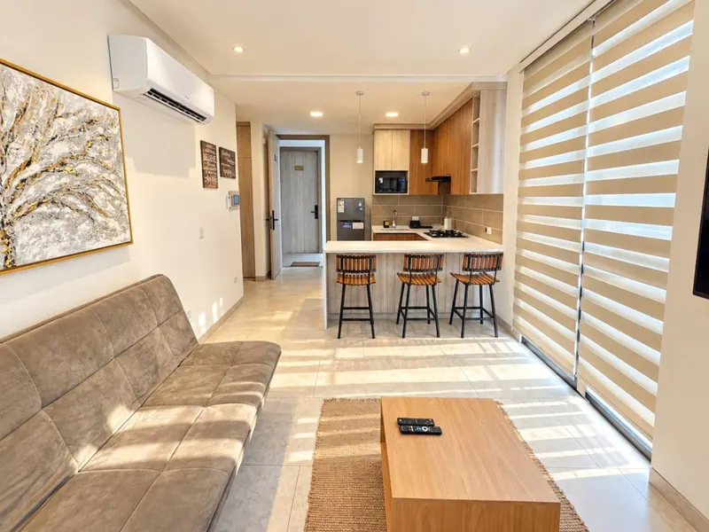 Departamento de 1 dormitorio en venta en Equipetrol, Río Sirari: foto 8 de 14