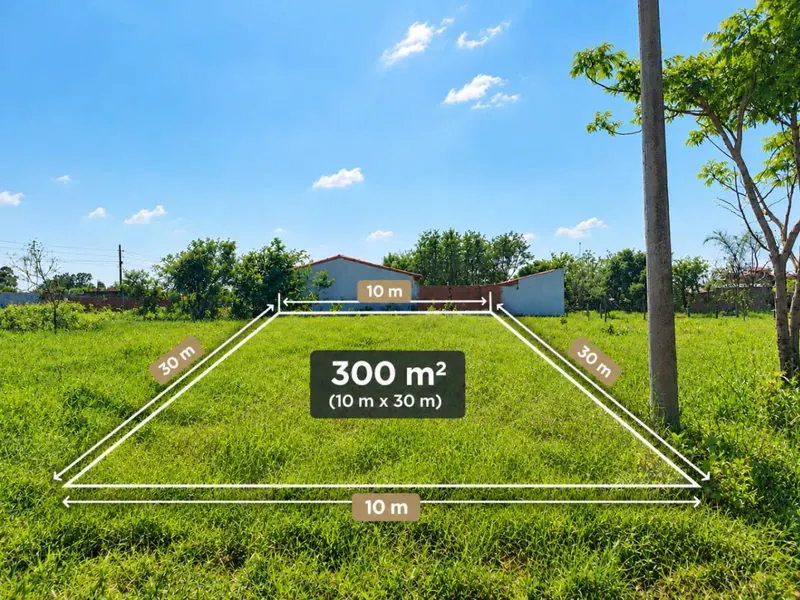 Terreno de 300 m² en venta en la urbanización Pentaguazú I, Warnes: foto 1 de 3