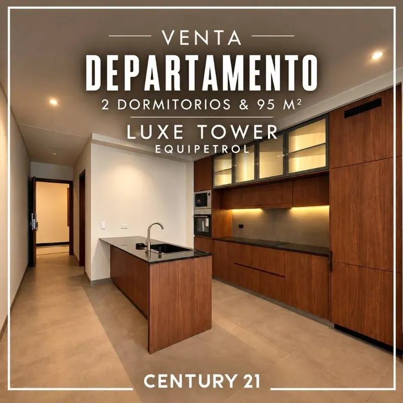 Departamento de 2 dormitorios en preventa en Luxe Tower, Equipetrol: foto 2 de 21