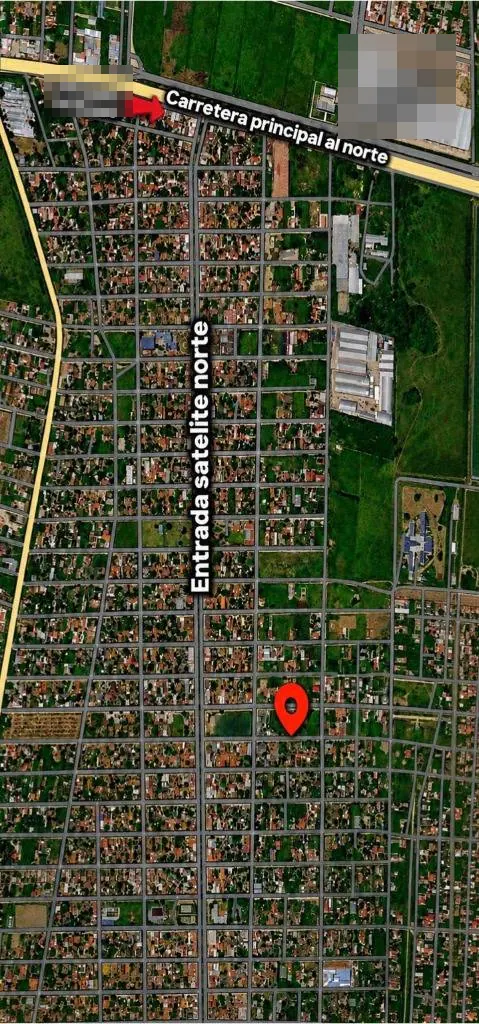 Terreno de 1.731 m² en venta en Satélite Norte, Warnes: foto 2 de 3