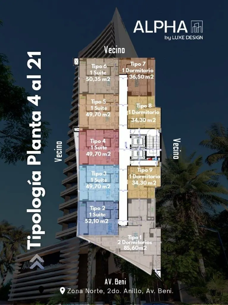 Departamento de 1 dormitorio en preventa en el proyecto Alpha: foto 18 de 20