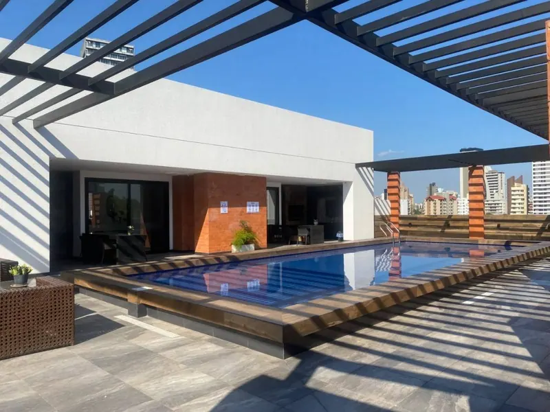 Monoambiente de 40,42 m² en venta en el edificio La Foret, Equipetrol: foto 10 de 11