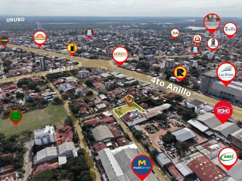 Terreno comercial en esquina en venta en la Zona Norte, 1.169,18 m²: foto 3 de 5