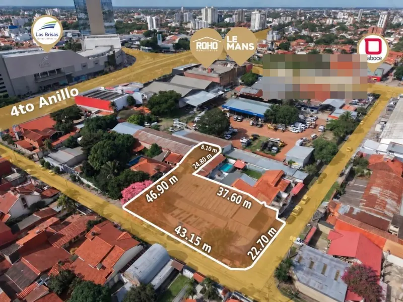 Terreno comercial en esquina en venta en la Zona Norte, 1.169,18 m²: foto 5 de 5