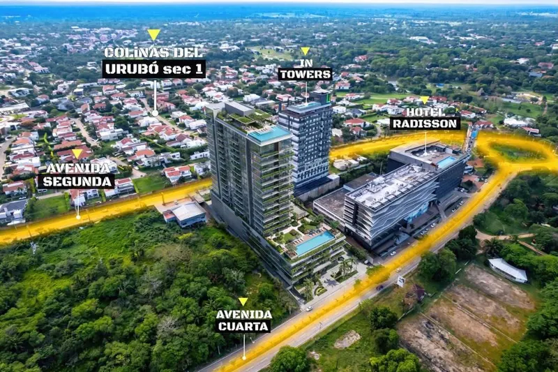 Terreno de 7.931 m² en venta en el Urubó, con doble frente: foto 2 de 13