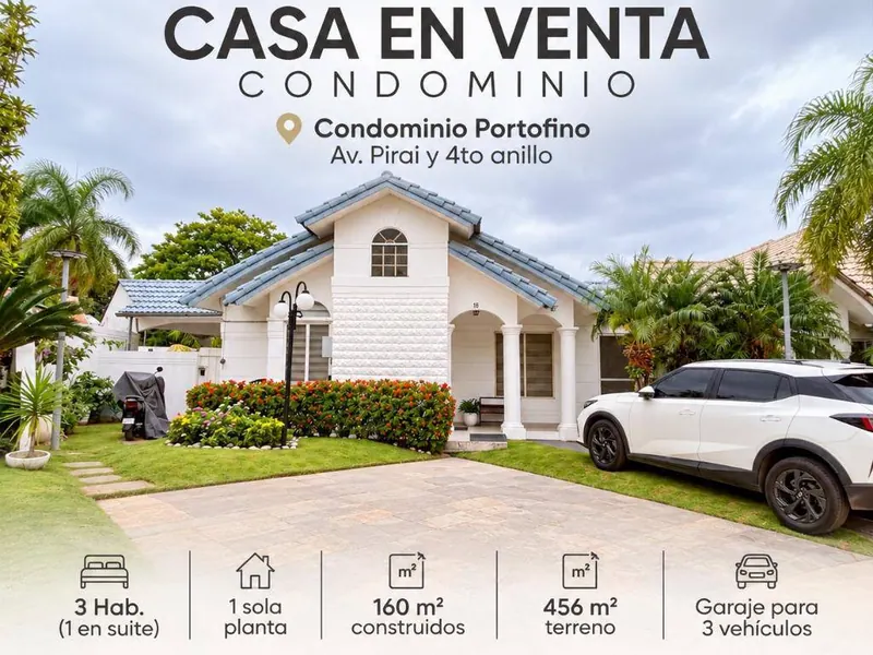 One-story house for sale in the Portofino gated community, West Zone: foto 2 de 9