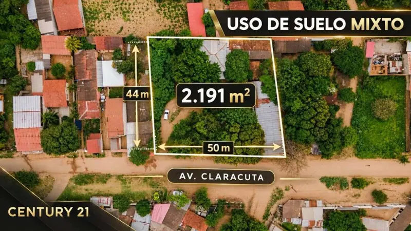 2,191.57 m² lot for sale on Avenida Claracuta, North Zone: foto 2 de 8