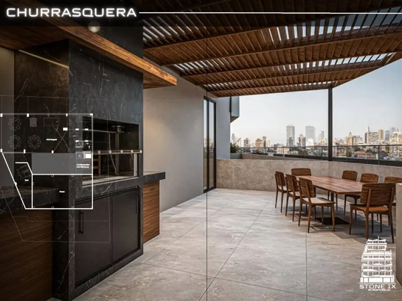 Monoambiente de 33,46 m² en preventa en Stone IX, Zona Norte: foto 7 de 9