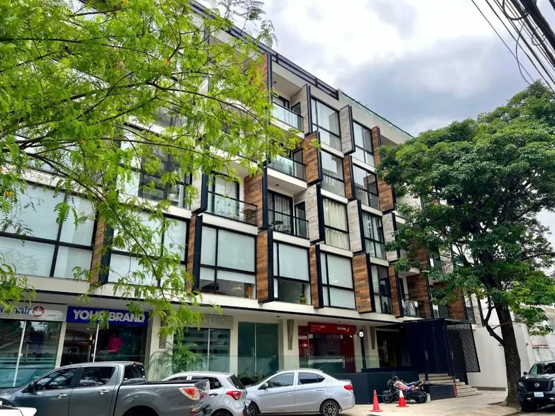 Monoambiente de 34,87 m² en venta en el edificio One Soul, Equipetrol: foto 1 de 10