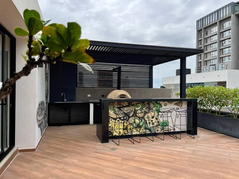 Monoambiente de 34,87 m² en venta en el edificio One Soul, Equipetrol: foto 7 de 10