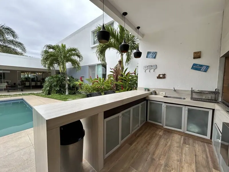 4-bedroom house for sale in the Río Sierra gated community, Urubó: foto 3 de 12