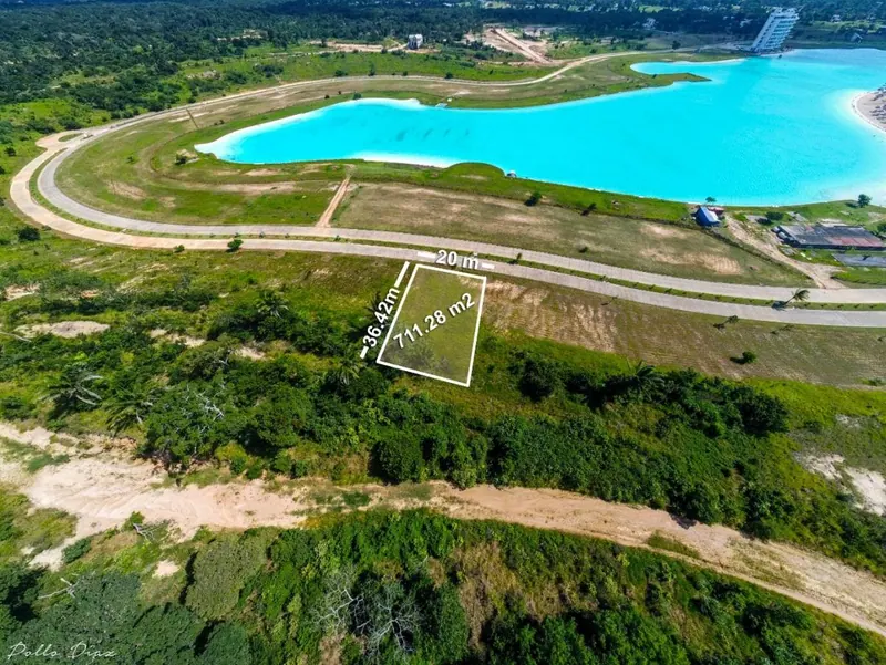 711.28 m² lot for sale in Playa Turquesa, Urubó: foto 3 de 10