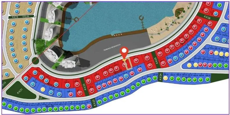 711.28 m² lot for sale in Playa Turquesa, Urubó: foto 10 de 10