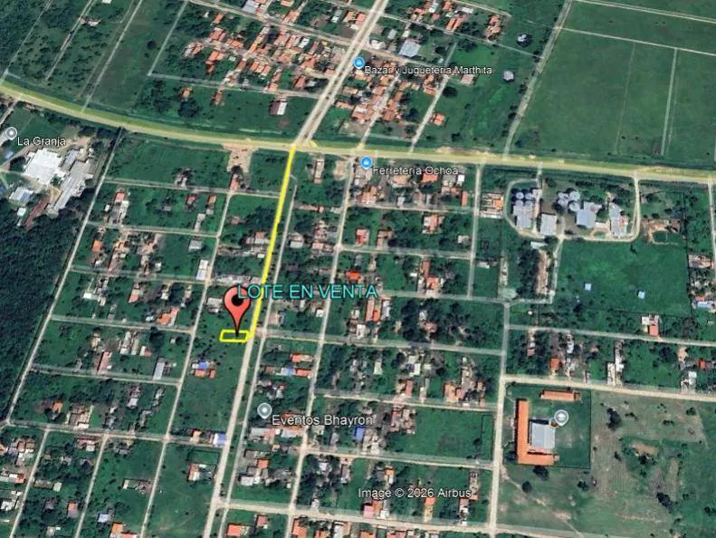 Terreno de 300 m² en venta en la Urb. Gran Paitití, Warnes: foto 2 de 5