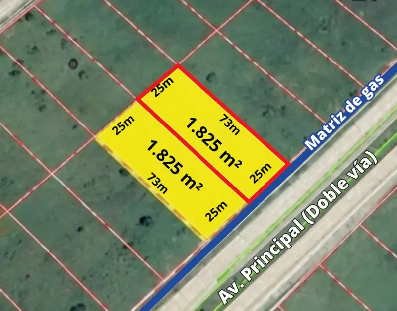 1,825 m² industrial lot for sale in PILAT, Warnes: foto 2 de 3