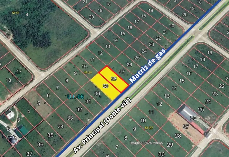 1,825 m² industrial lot for sale in PILAT, Warnes: foto 3 de 3