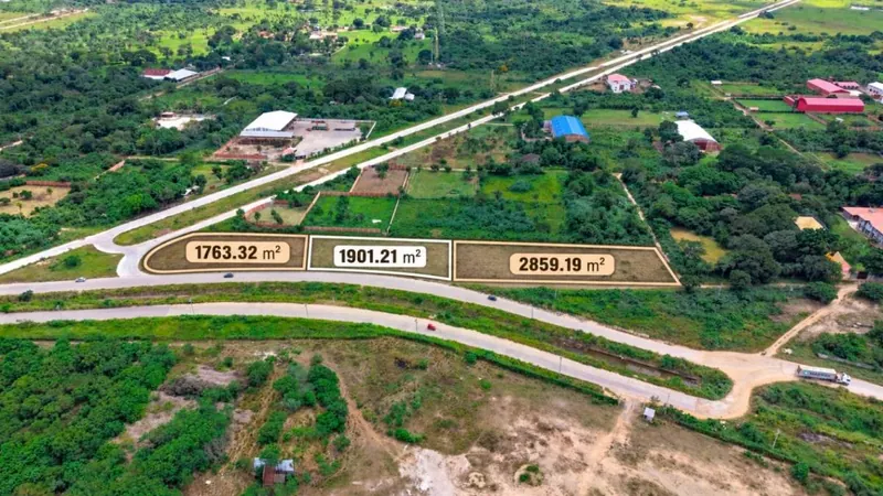 Terreno de 6.520,72 m² en venta sobre la carretera G77, Zona Norte
