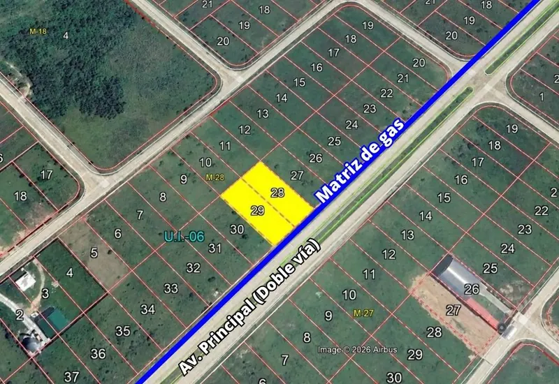 Industrial lots of 3,650 m² for sale in PILAT, Warnes: foto 2 de 3