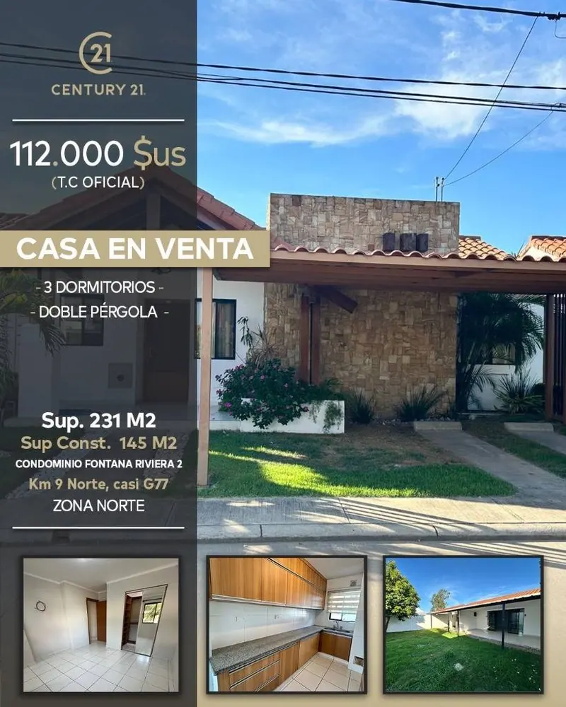 Casa de 3 dormitorios en venta en el condominio Fontana Riviera 2: foto 2 de 22