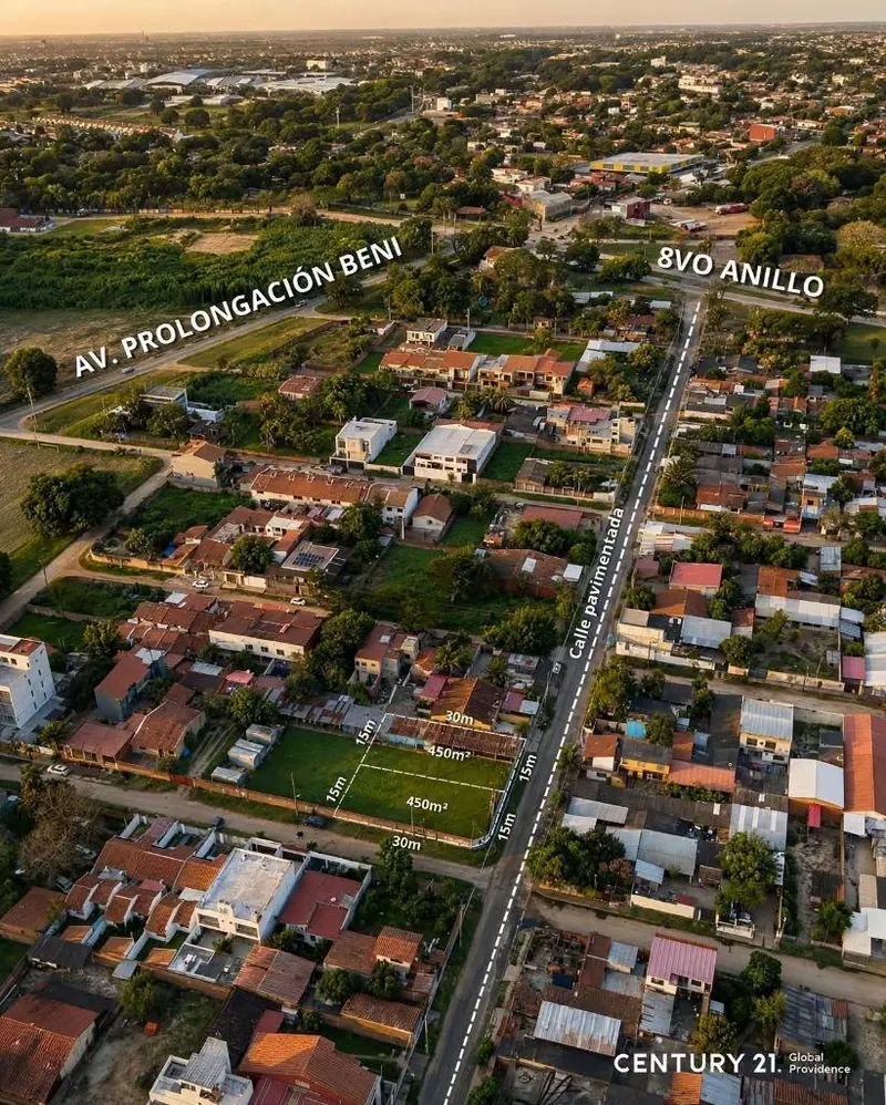 900 m² lot for sale in the North Zone, 8th ring Banzer: foto 5 de 8
