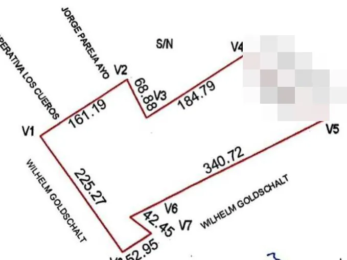 6-hectare lot for sale on Av. G77, Warnes: foto 2 de 2