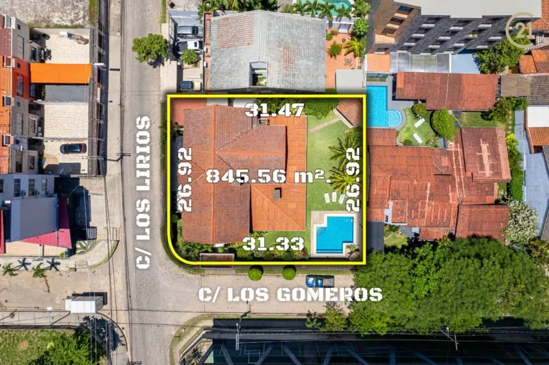 Corner lot of 845.56 m² for sale in Sirari neighborhood: foto 4 de 14