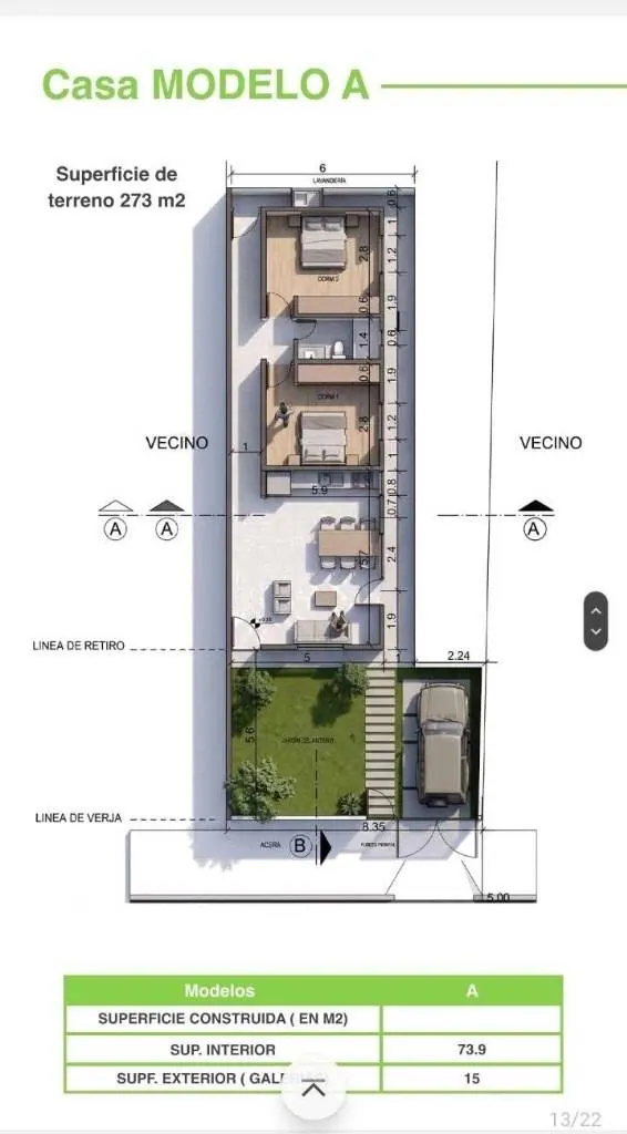 Brand-new 2-bedroom house for sale in the East Zone: foto 18 de 20