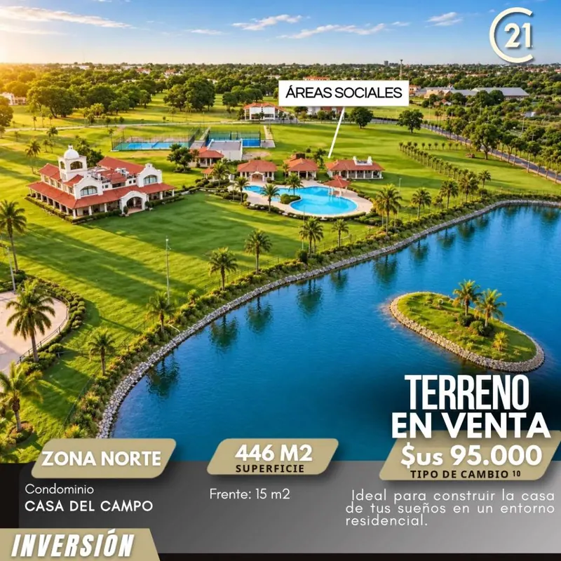 Terreno de 462,75 m² en venta en el condominio Casa de Campo: foto 5 de 5